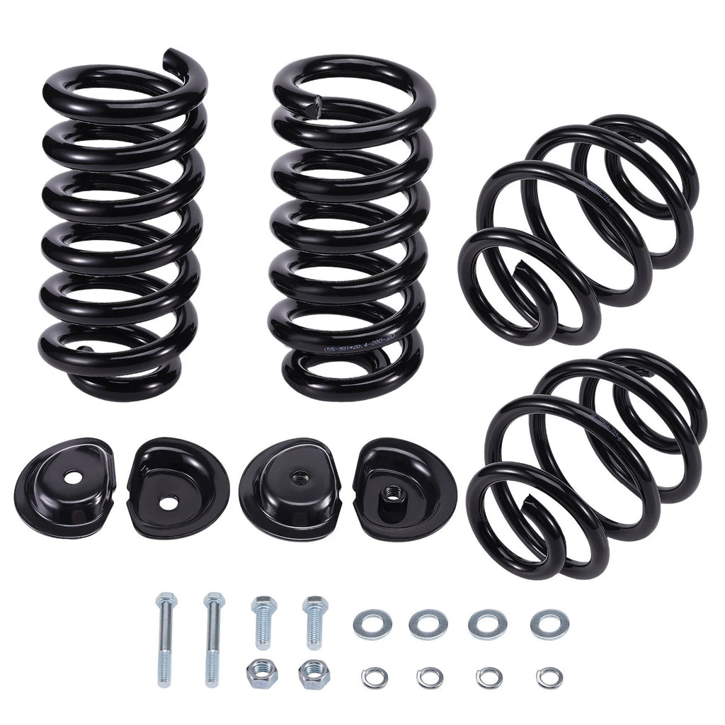 3 Inch Front & 5 Inch Rear Drop Spring Lowering Kit for Chevy C10 (1963–1972)