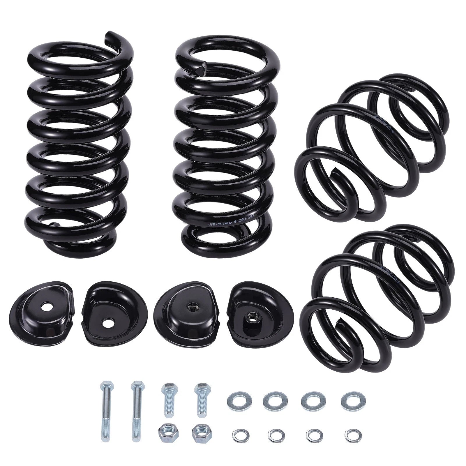 3 Inch Front & 5 Inch Rear Drop Spring Lowering Kit for Chevy C10 (1963–1972)