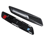Carbon Look Side Marker Turn Signal Lights for BMW E82 E87 E88 E90 E91 E92 E60 (2007–2013)