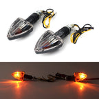 Motor Smoke LED Triangle Signal Turn Signal Indicator for Harley Yamaha Suzuki