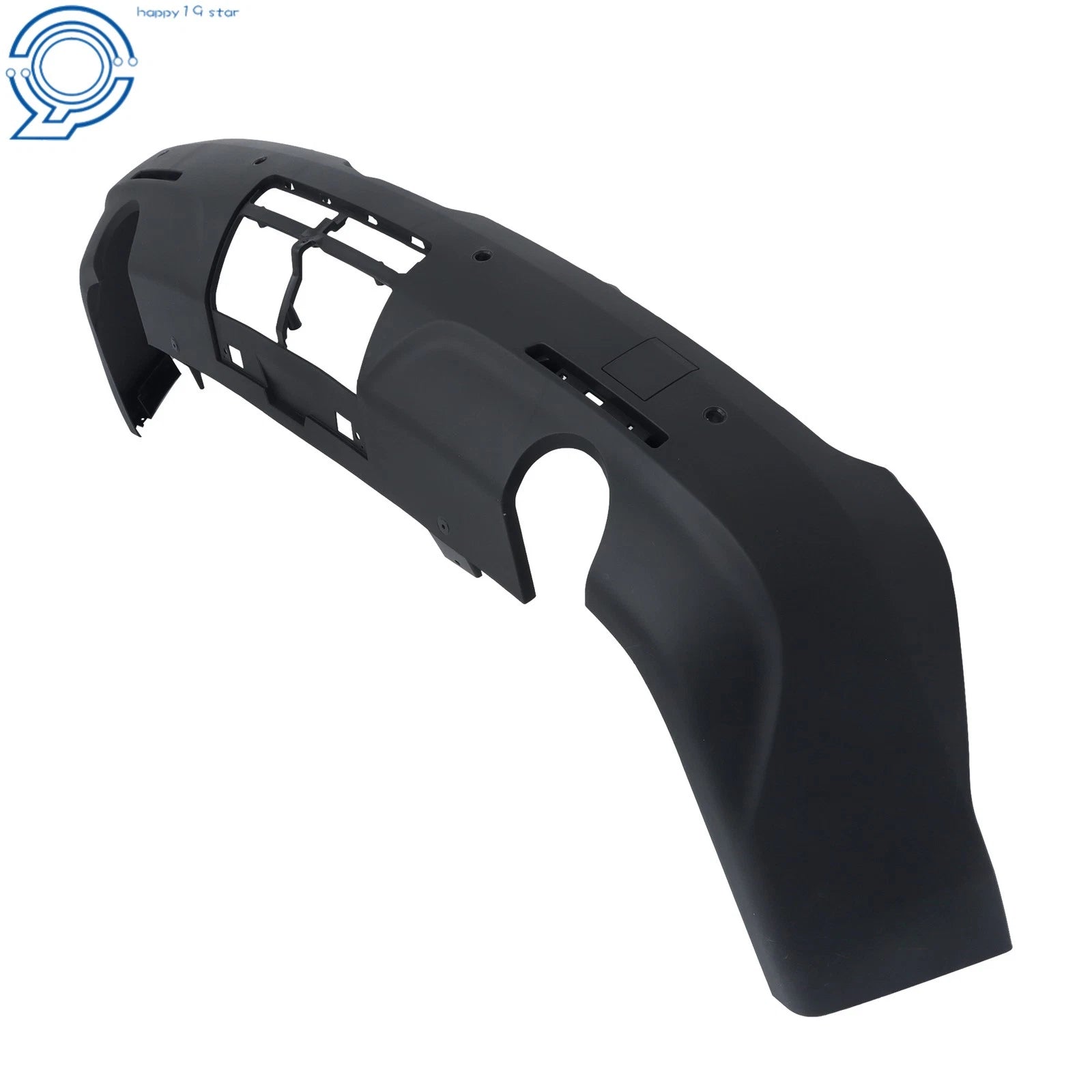 Rear Bumper Cover with Park Sensor Holes for Chevy Traverse (2018–2021)