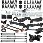 3.5" Lift Kit with Shocks & Sway-bar Links for Jeep Wrangler JKU (2007–2018)