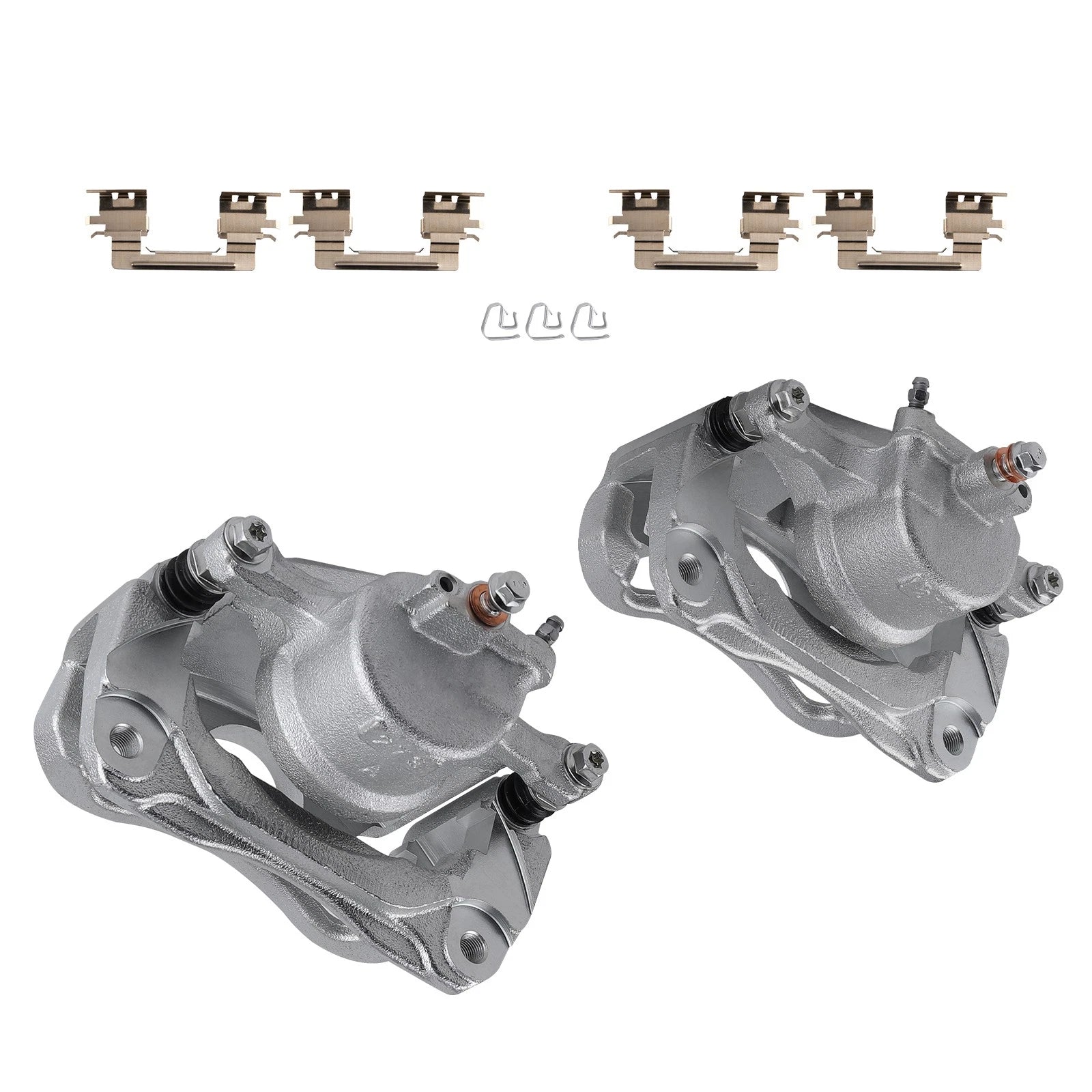 Set of 2 Front Disc Brake Calipers w/ Bracket for Toyota Avalon (2005–2007)