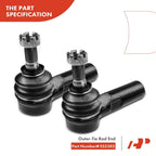 3X Front Rack & Pinion Tie Rod Kit for Chevy Geo Prizm Toyota Corolla (1998–2002)