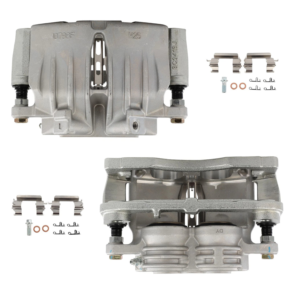 Set of 2 Front Brake Calipers for Chevrolet Trailblazer (2002–2005)