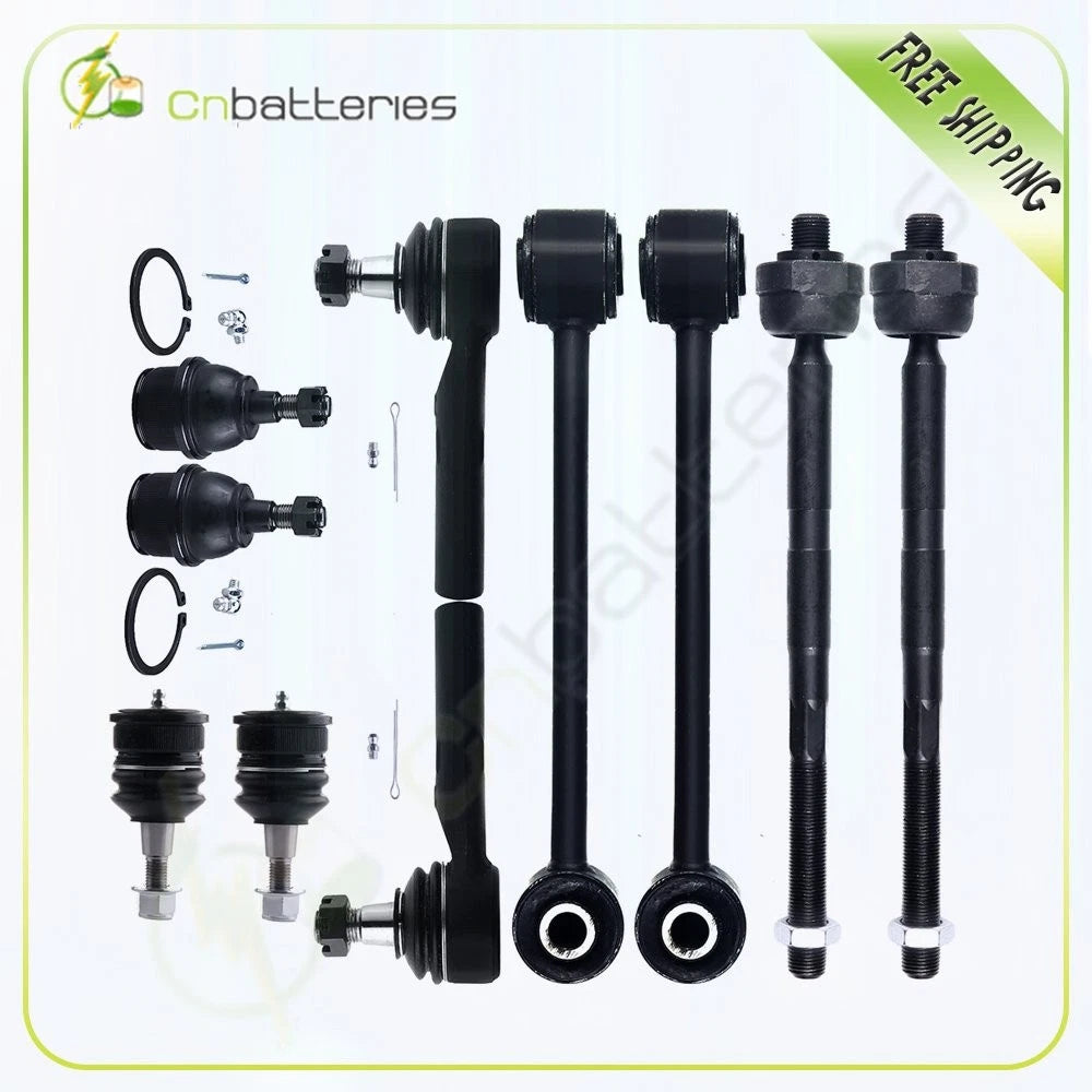 10pc Suspension Kit Tie Rod End for Jeep Commander Grand Cherokee (2005–2010)