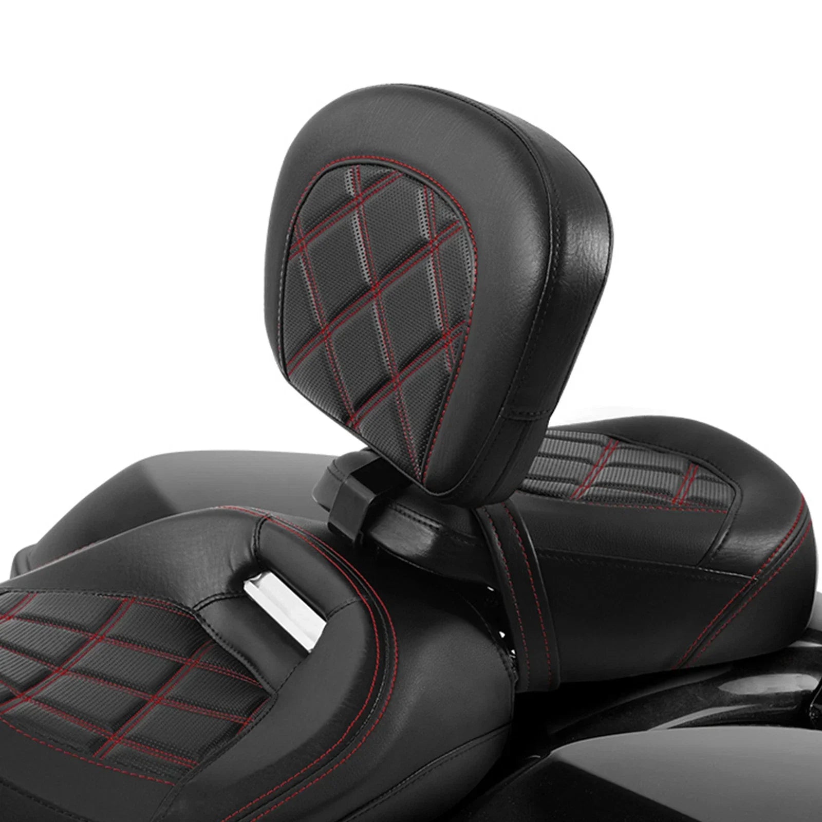 Driver Rider Backrest Pad for Harley-Davidson Touring Street Glide (2009-2023)