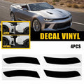 4X Complete Reflector Blackout Kit for Chevrolet Camaro (2016–2022)