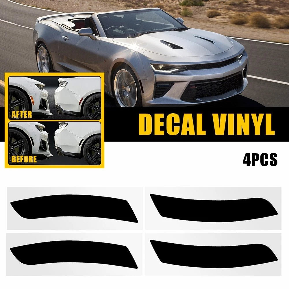 4X Complete Reflector Blackout Kit for Chevrolet Camaro (2016–2022)