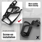 Water Bottle Cage for Universal Bicycle (Fits Most Models)