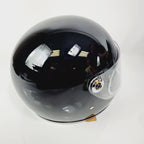 Biltwell Gringo S Helmet for Motorcycle (Gloss Black, Metallic Sea Foam)
