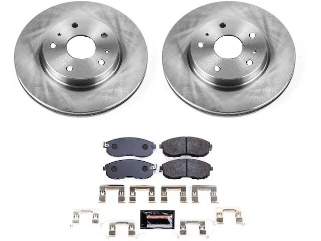 Front Brake Pad and Rotor Kit for Suzuki SX4 (2007–2013) CX662ZQ