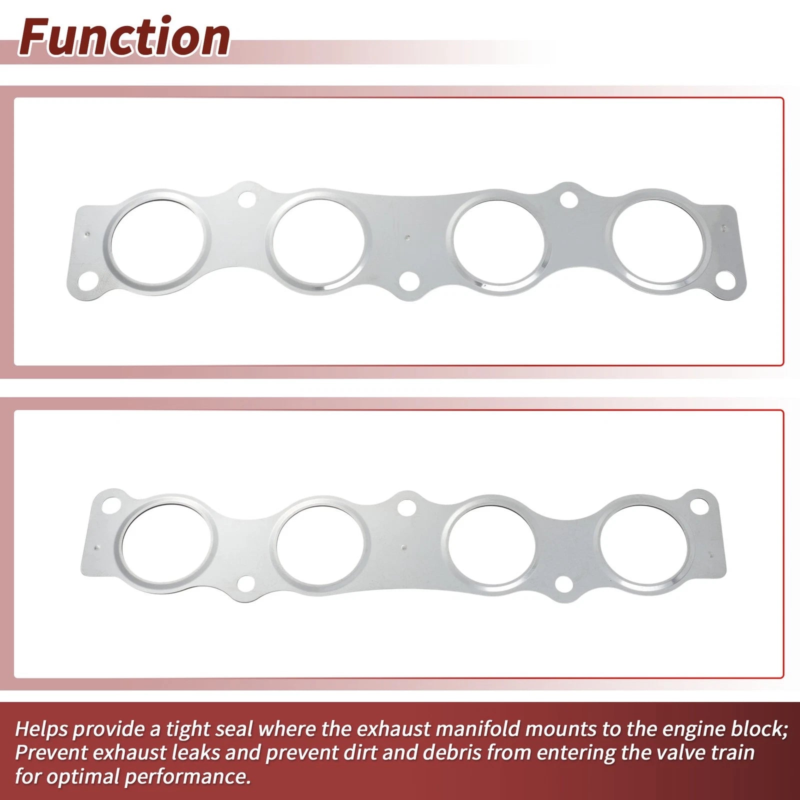 Exhaust Manifold Header Gasket for Toyota C-HR (2018–2022) No. 1717337010