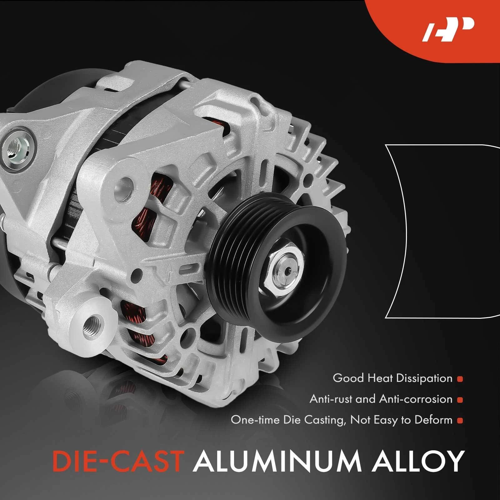 Alternator for Kia Soul, Hyundai Tucson (2016–2019) 2.0L 150A 6-Groove
