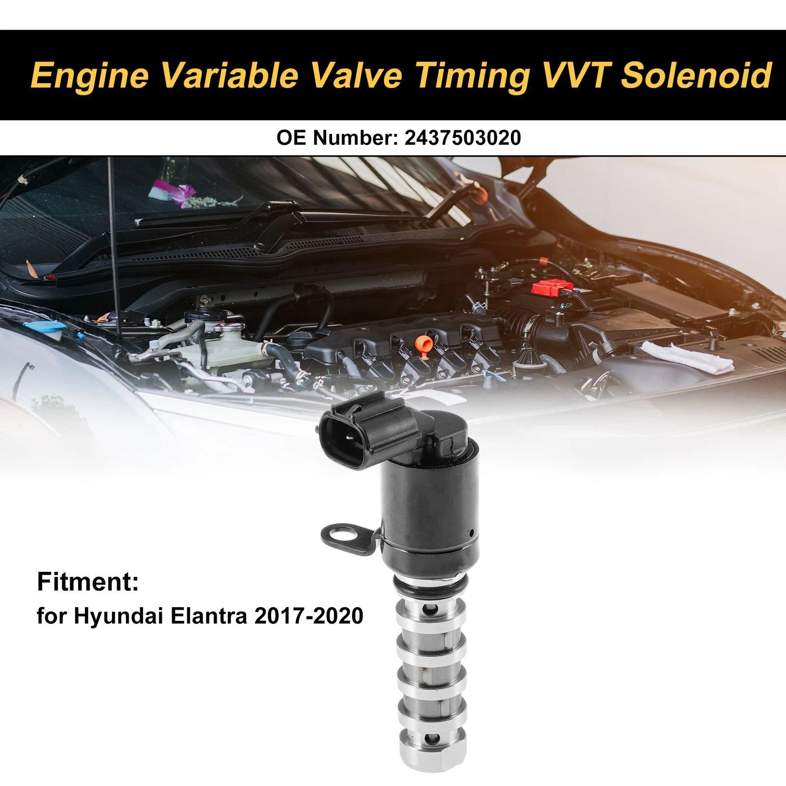 VVT Solenoid for Hyundai Elantra (2017–2020) 2437503020