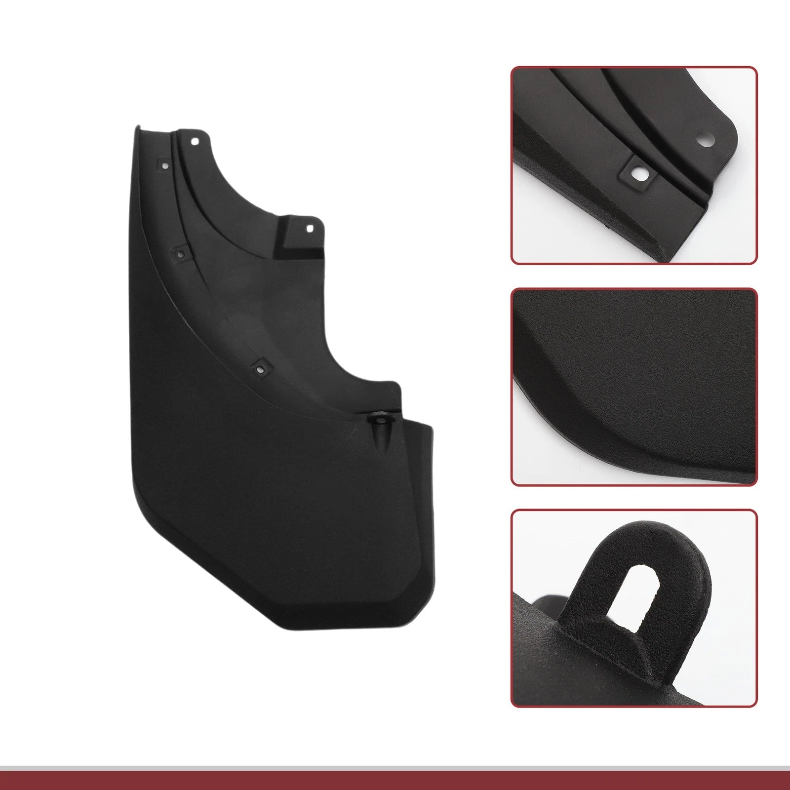 Set of 2 Mud Flaps Splash Guards for Toyota Land Cruiser FJ250 (2024)