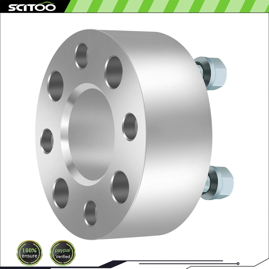 2Pcs Wheel Spacers 4x4" 4x101.6 2" 1/2"x20 for EZGO Club Car Golf Cart