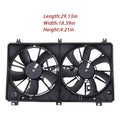 Dual Radiator Cooling Fan Assembly for Lexus GS350 (2013–2015) 1636131410