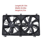 Dual Radiator Cooling Fan Assembly for Lexus GS350 (2013–2015) 1636131410