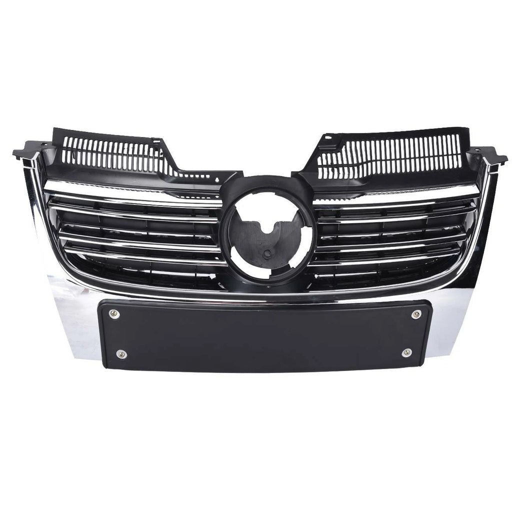 Front Bumper Grille & License Bracket for VW Jetta (2005-2010)