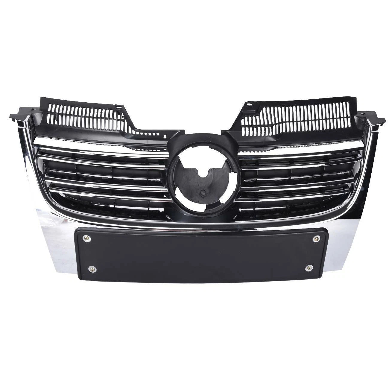 Front Bumper Grille & License Bracket for VW Jetta (2005-2010)