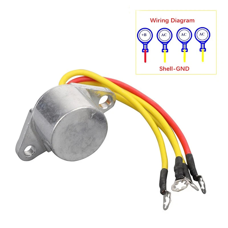 Regulator Rectifier for Johnson Evinrude 9.9-60Hp (1982–2003) 173692 581778 582304