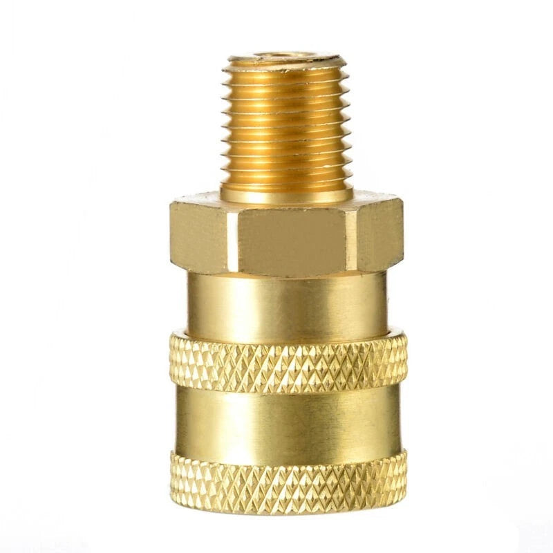 1X Pressure Washer Connect Coupler Converter 1/4 Inch Male Adapter