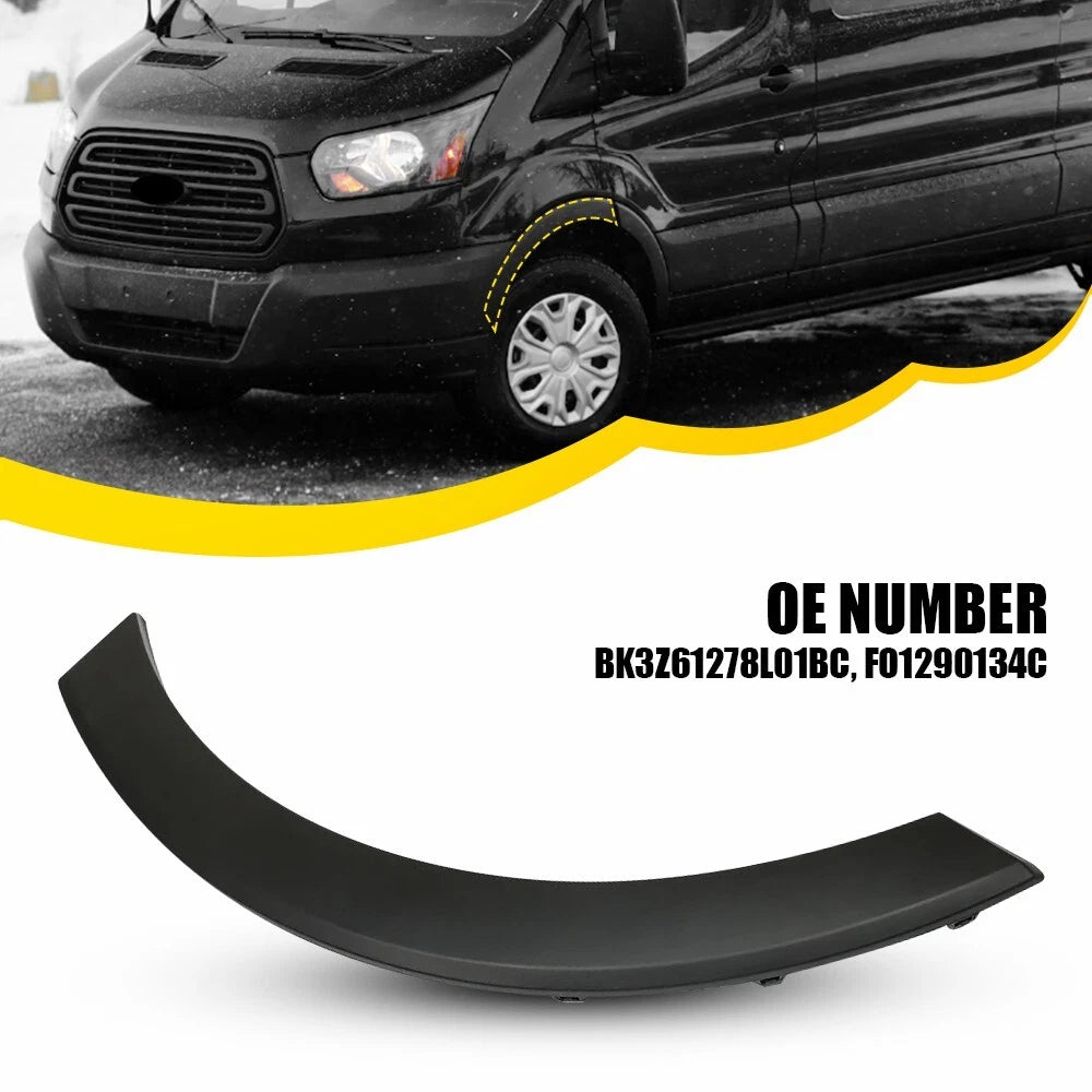 Left Front Fender Flare Trim for Ford Transit 150 250 350 (2015–2024)