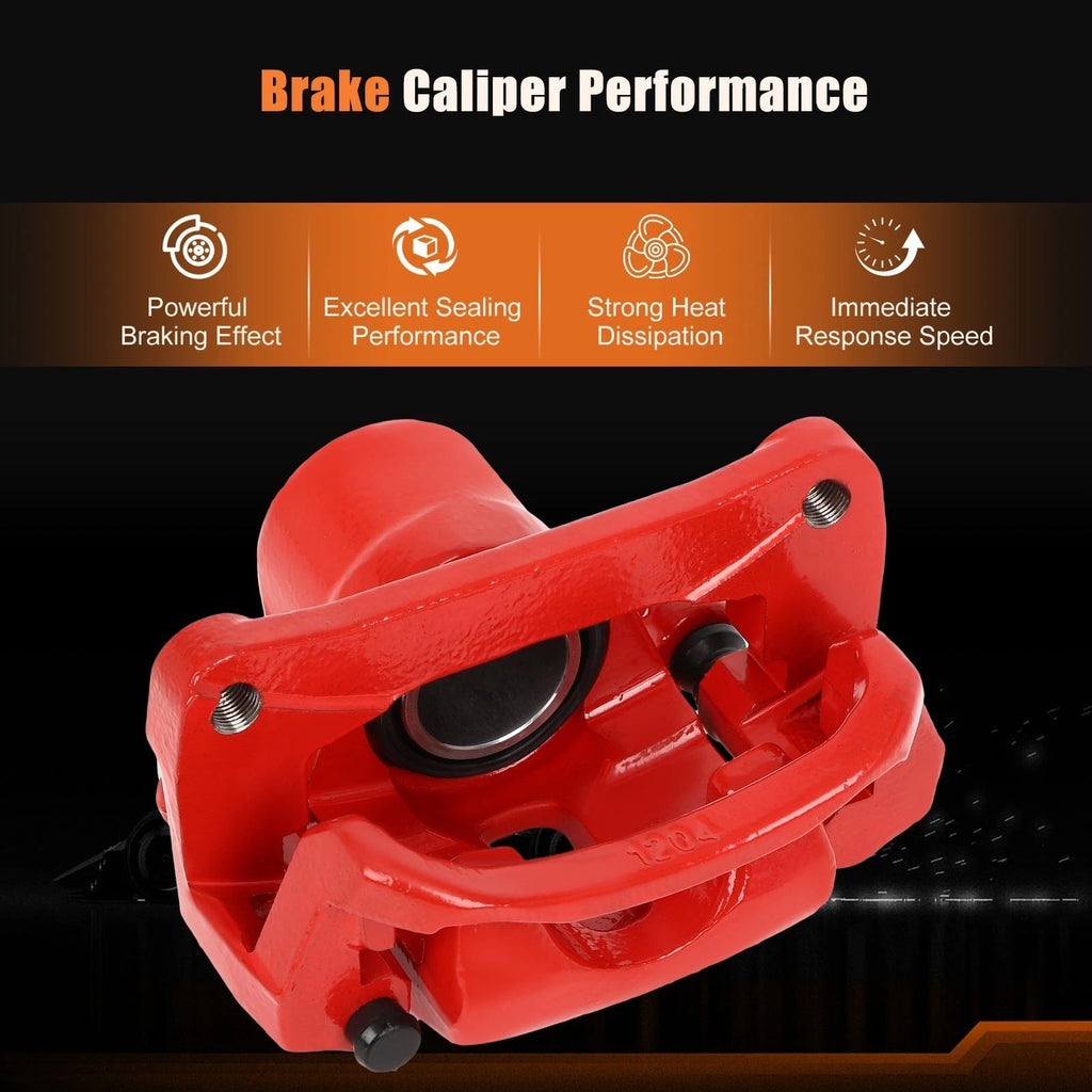 Rear Brake Calipers with Bracket for Toyota Sequoia Tundra (2008-2016)