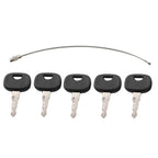 Set of 5 Ignition Keys for John Deere Wheel Loader (202)