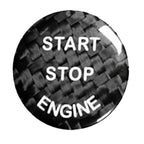 Black Trim Keyless Start Button Cover for BMW E-Chassis X5 X6 E70 E71 E90 E60 (2007-2013)