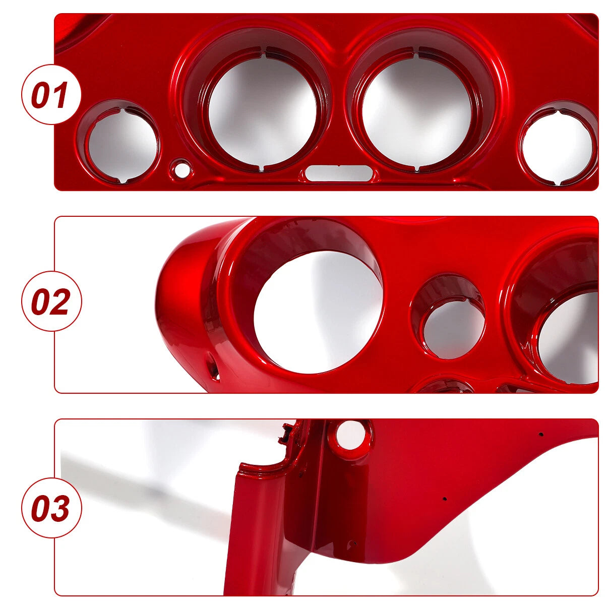 Front Batwing Inner Fairing for Harley Touring Electra Street Glide (1996–2013)