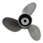 3X 14 1/2 x 22 LH Raker SS Propeller for OMC Evinrude Johnson (OEM 398503)