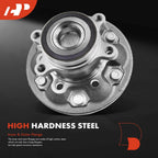 2X Front Wheel Bearing & Hub Assembly for Chevrolet Colorado (2009–2012)