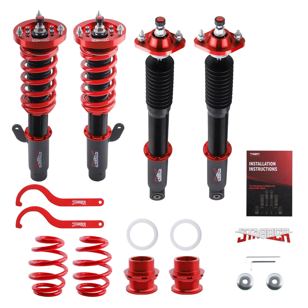 Coilovers Kit for BMW E46 3 Series 320i 325i 328i 330i RWD (1998–2005)