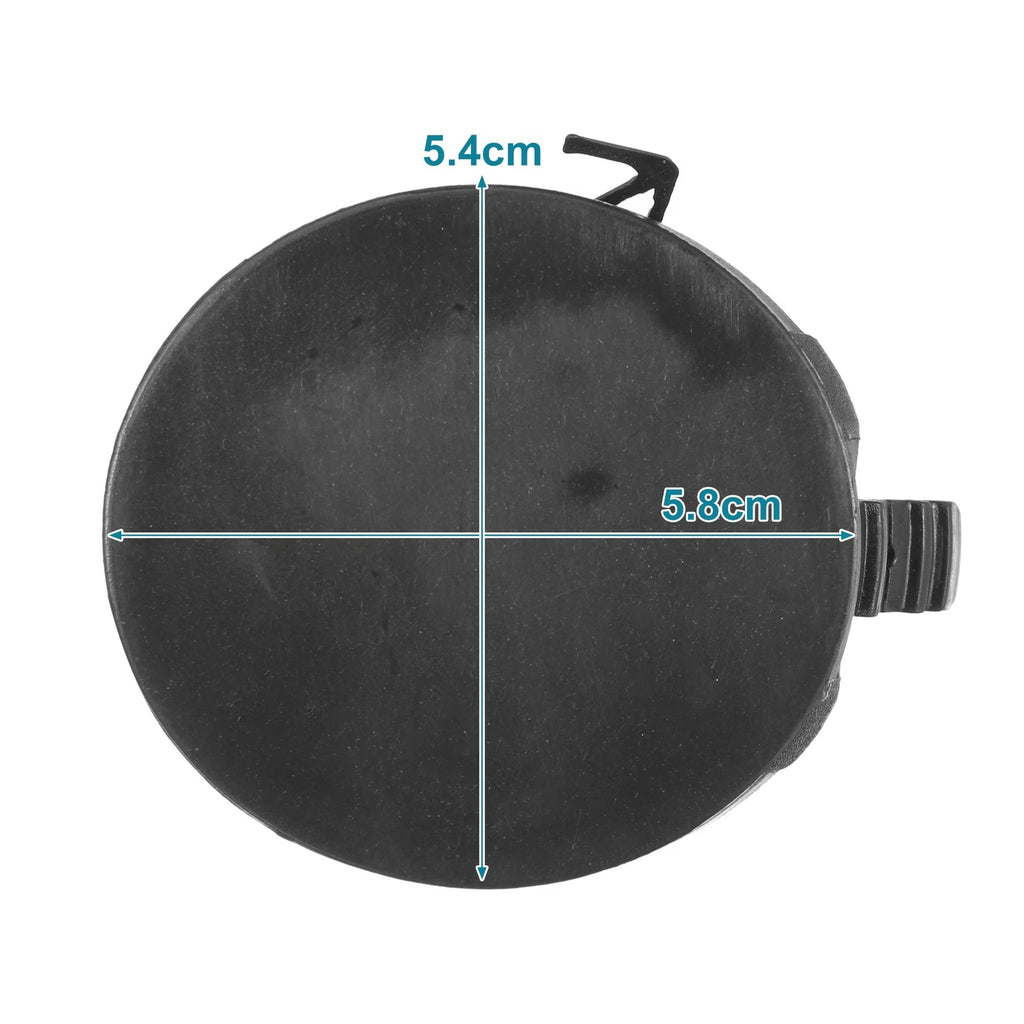 Tow Hook Cover for Toyota Yaris (2007–2010) 52127-0D908 Unprimed Black