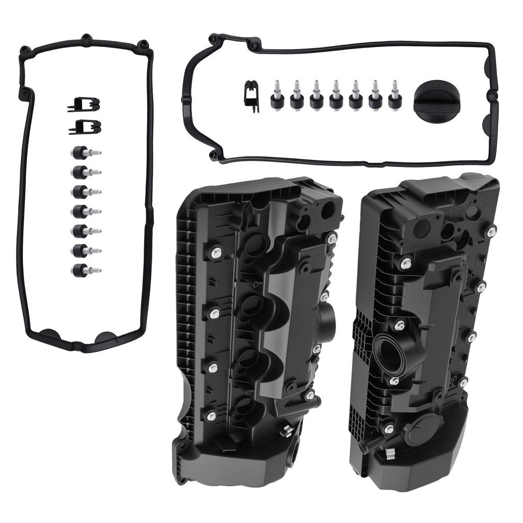 Camshaft Cover Kit LH & RH for BMW 545i 550i 645Ci 650i 745i 745Li 750i X5 (2004–2010)