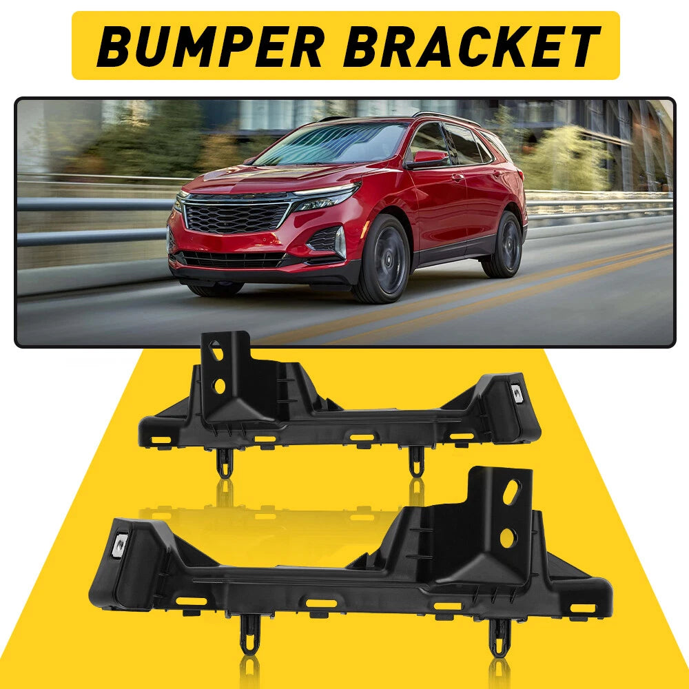 Set of 2 Front Bumper Retainer Brackets for Chevrolet Equinox (2018â2022)