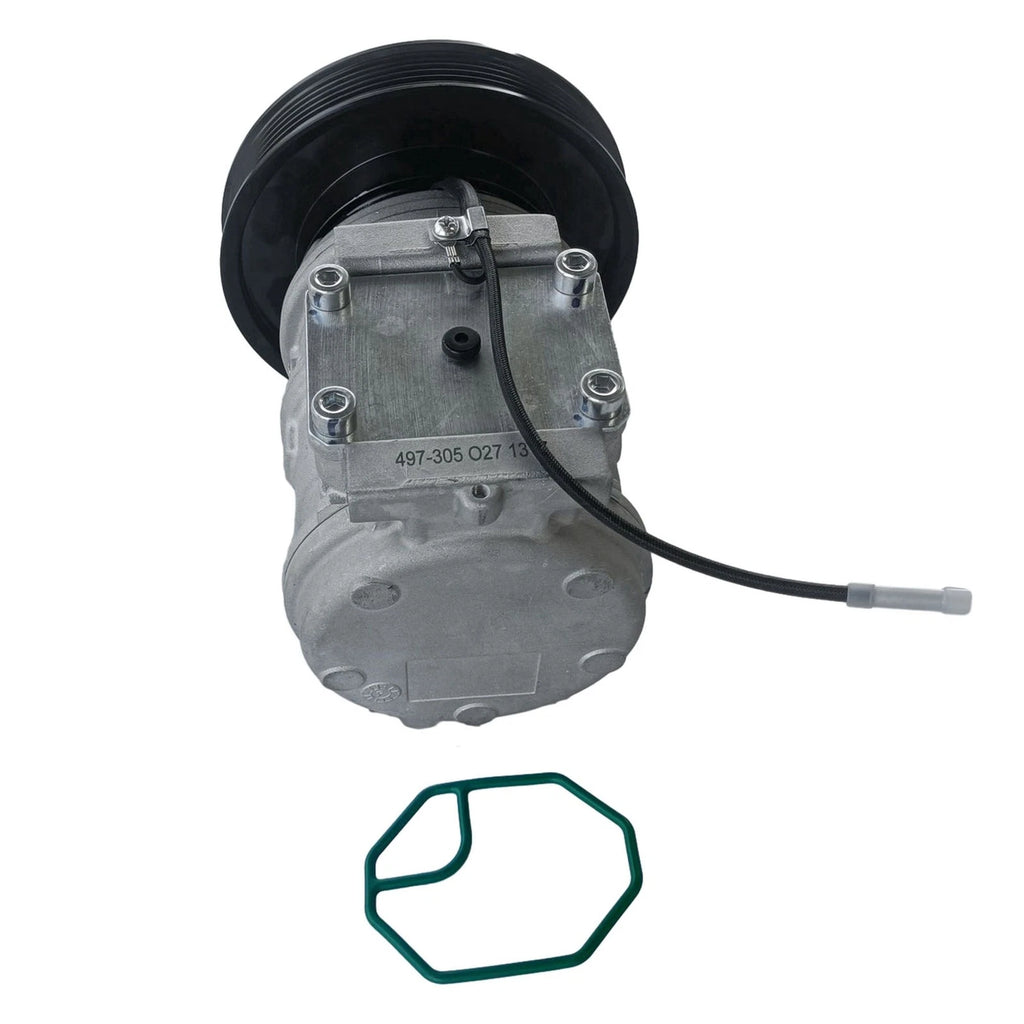AC Compressor w/6-Groove Pulley 10PA17C for Honda Accord (1994–1997)