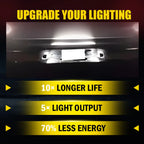 LED License Plate Light for Chevy Silverado 1500 2500 3500 (1999â2013)