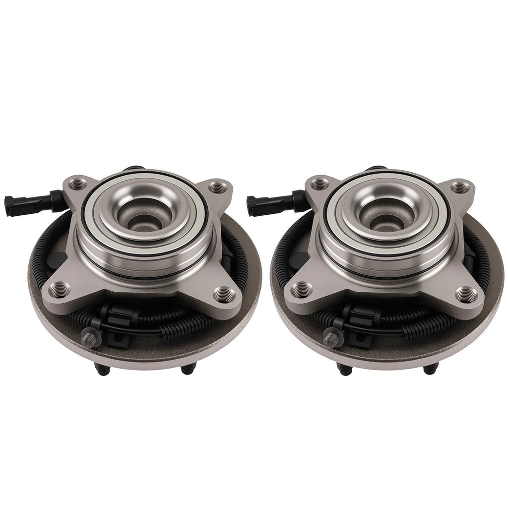 2pc Front Wheel Hub & Bearing for Ford F-150 RWD (2009–2010) 515117