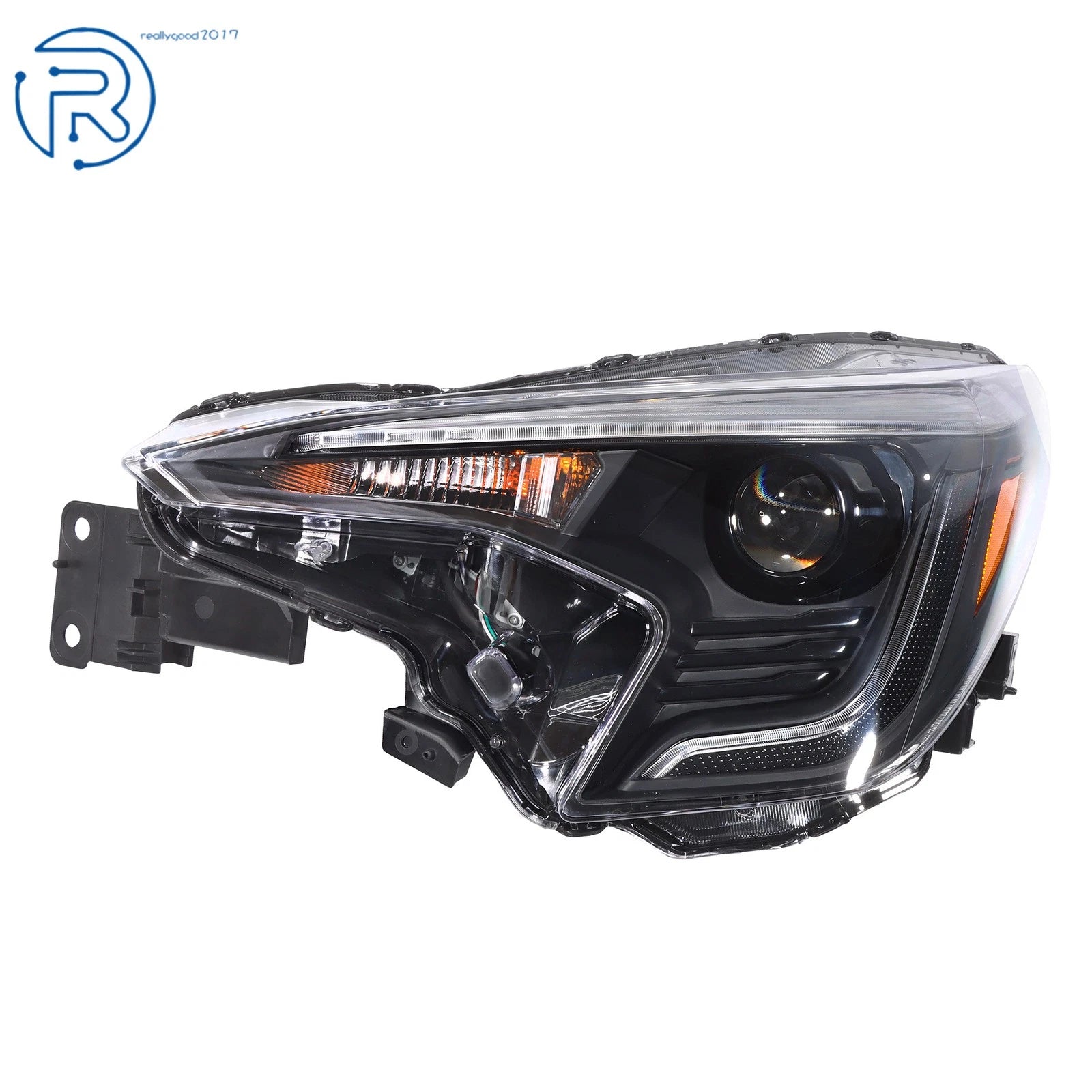 Clear Lens Left Side Black LED Headlight Lamp for Subaru Ascent (2023–2025)