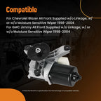 Front Windshield Wiper Motor for Chevrolet Blazer GMC Jimmy (1998–2004) 8123653190
