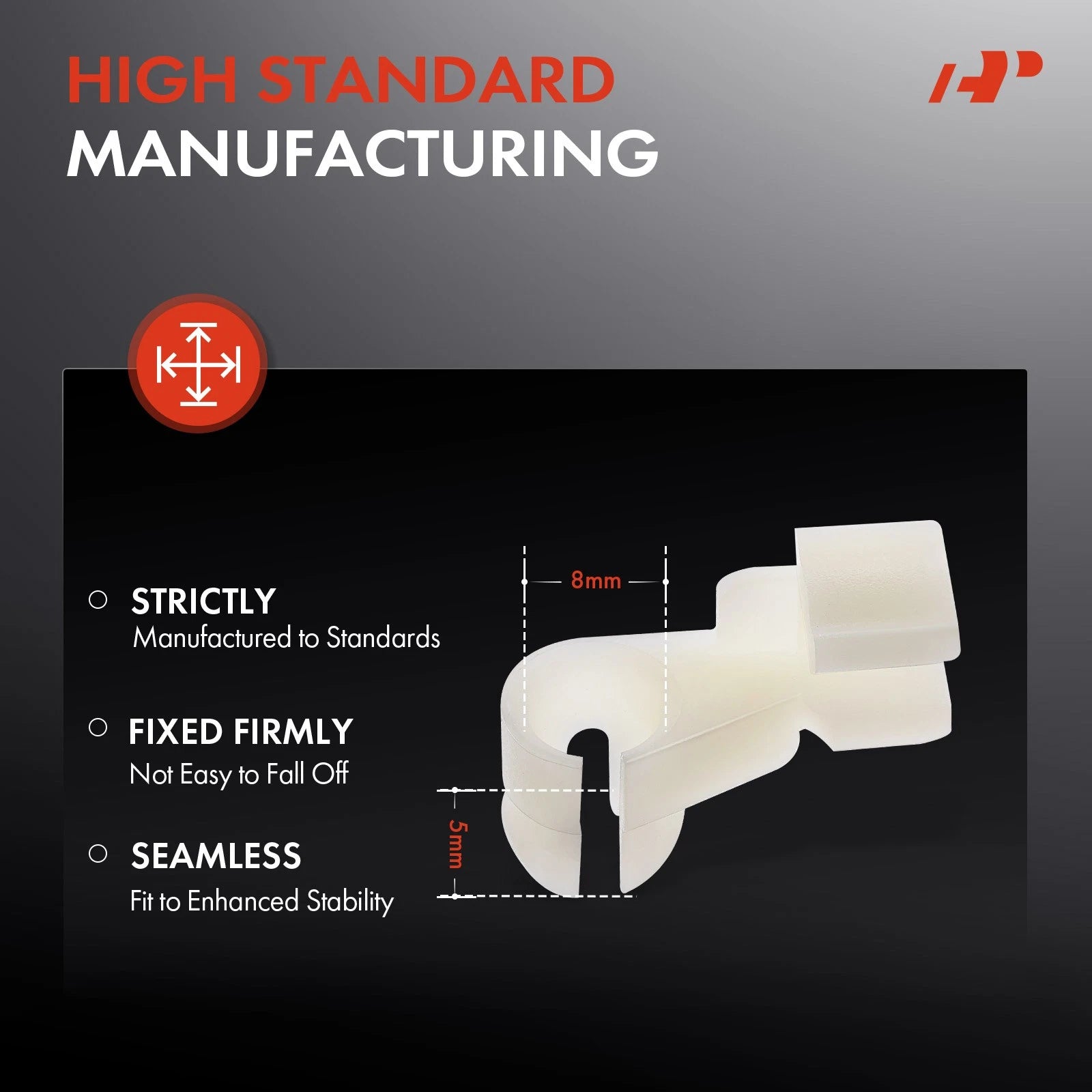 Door Handle Lock Rod End Clips Retainer for Toyota (2010-2025)