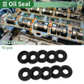 Oil Seal   - 10x22x5mm NBR Rubber High Pressure