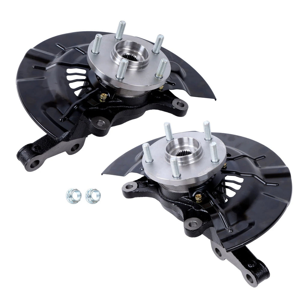 Set of 2 Wheel Hub Steering Knuckles for Toyota Camry (2012–2017)