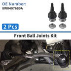 2X Front Lower Ball Joints for Audi A4 (2007–2015) No. 8W0407689A