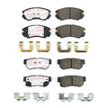 PowerStop 2X Next Gen Carbon-Fiber Disc Brake Pad Kit for Elantra, Optima