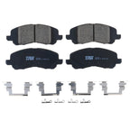 Front Brake Kit with 294mm Drilled Rotors & TRW Ceramic Pads for Sebring Caliber Patriot (2007–2010)