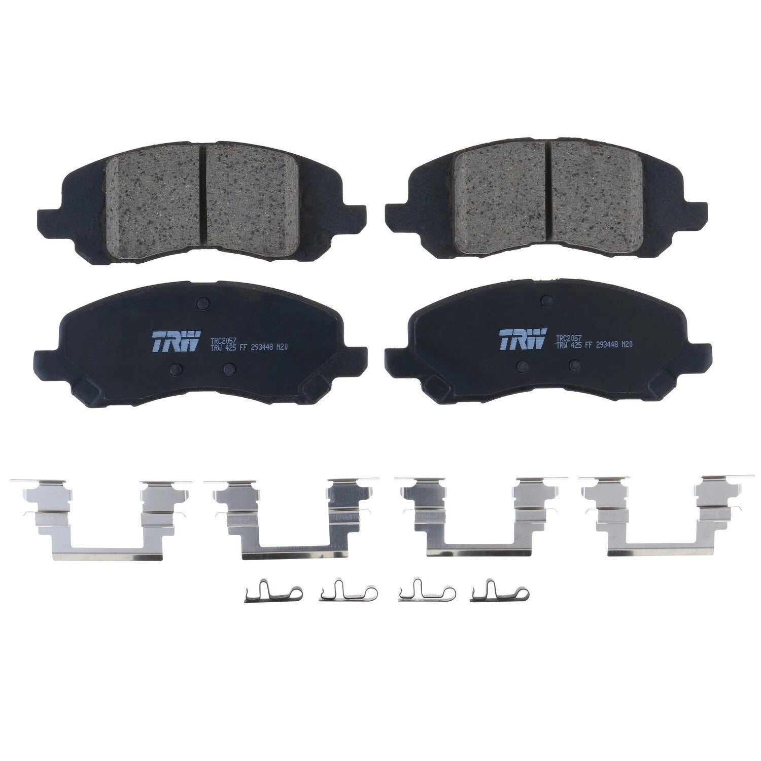 Front Brake Kit with 294mm Drilled Rotors & TRW Ceramic Pads for Sebring Caliber Patriot (2007–2010)